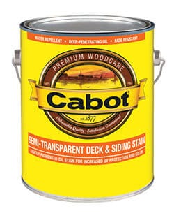 CABOT Semi-Transparent Deck & Siding Stain