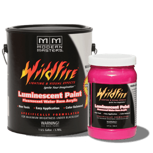 Visible Fluorescent Paint