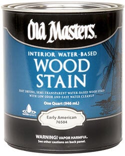 Water-Based Wood Stain