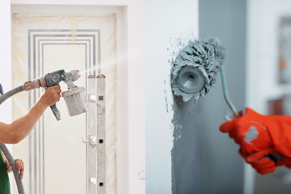 Paint Sprayers vs. Rollers: Making the Right Choice for Your Project