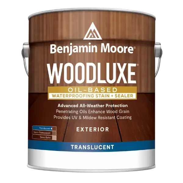 Woodluxe Oil-Based Waterproofing Stain + Sealer - Translucent