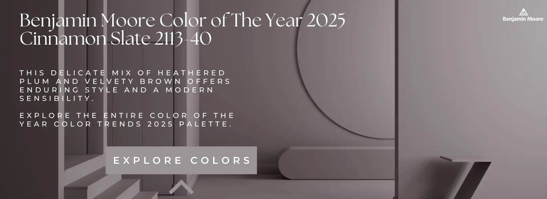 Benjamin Moore Color of The Year 2025 Cinnamon Slate 2113-40