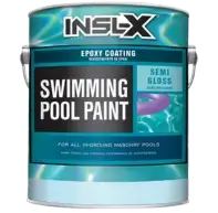 Insl-X Indoor and Outdoor Semi-Gloss White Epoxy Swimming Pool Paint - Kucker Haney Paint Co. Insl-X Indoor and Outdoor Semi-Gloss White Epoxy Swimming Pool Paint