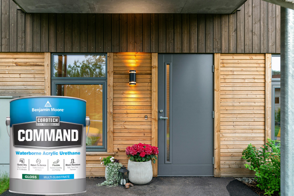 Benjamin Moore Gloss Base 2 Waterborne Exterior and Interior paint