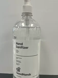 hand sanitizer