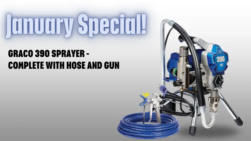 January Special Graco Sprayer
