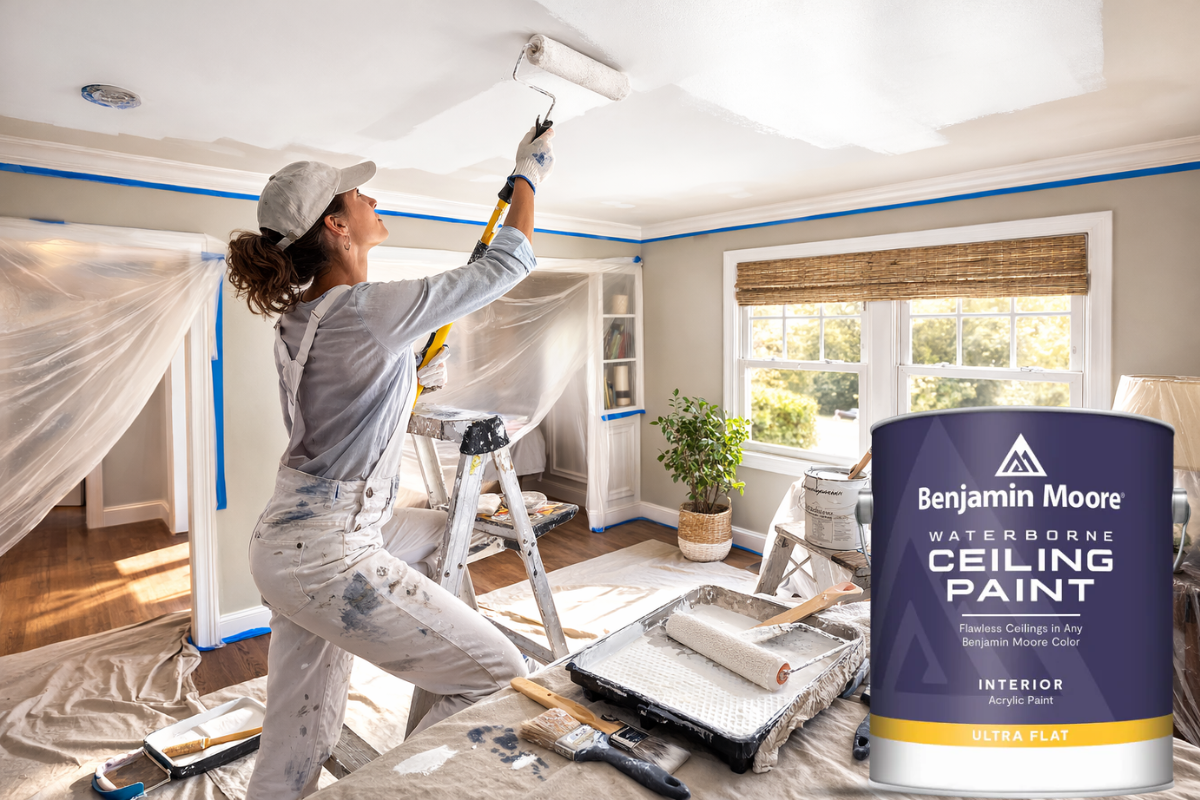 How to Paint a Ceiling Like a Pro