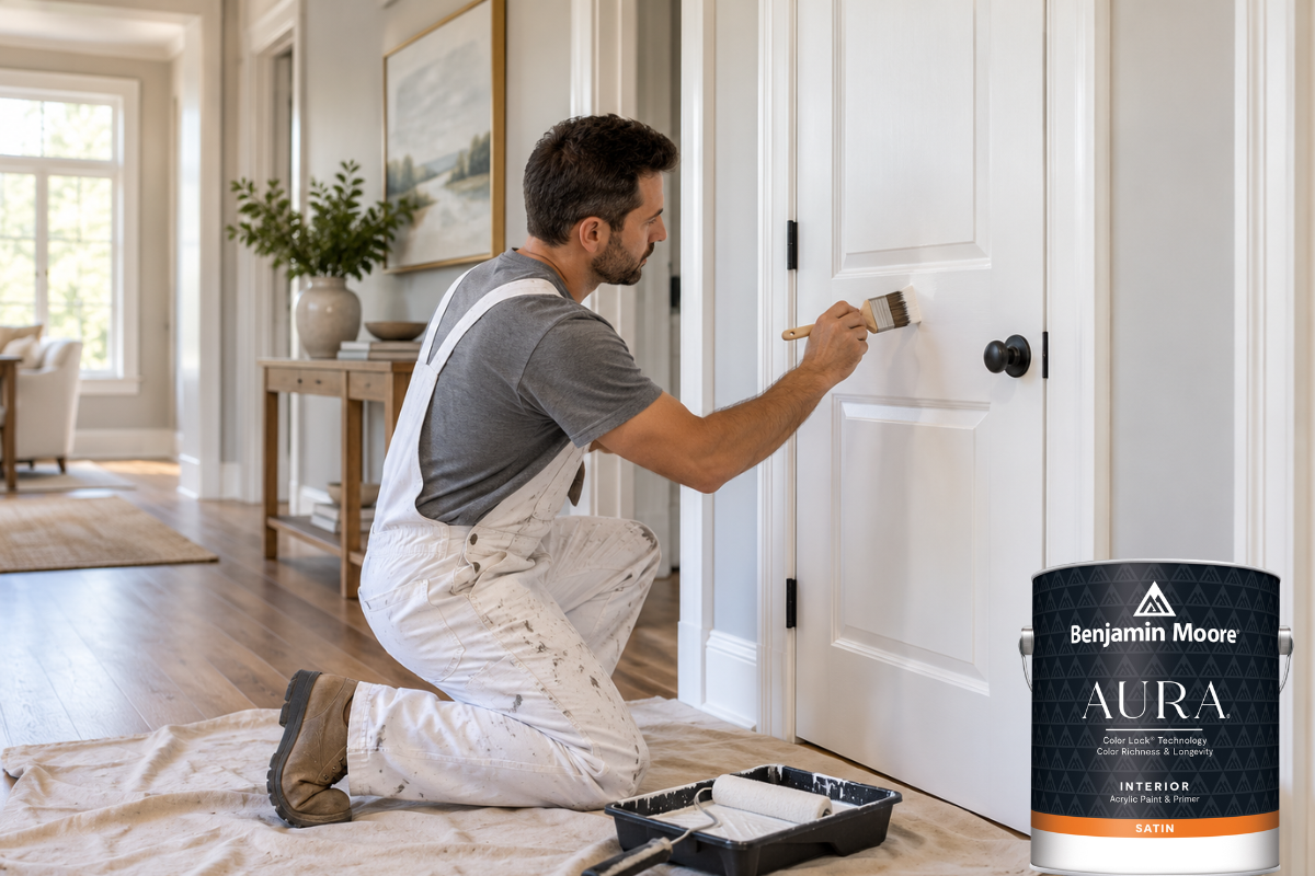How to Paint Interior Doors for a High-End Look-2 - Kucker Haney Paint Co. How to Paint Interior Doors for a High-End Look