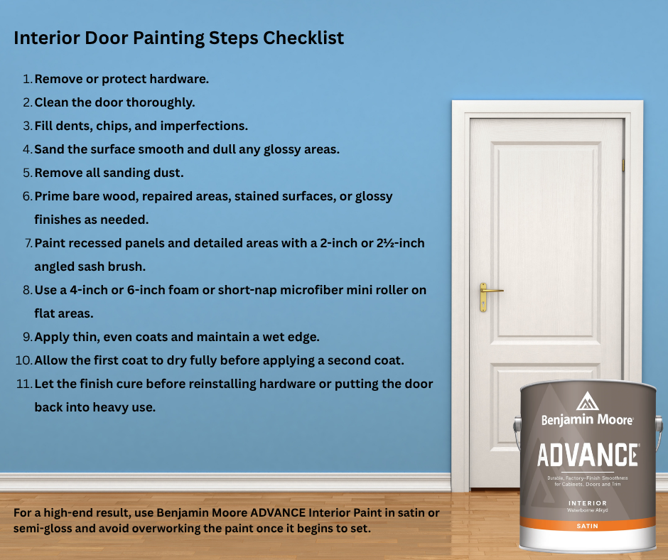 How to Paint Interior Doors for a High-End Look - Kucker Haney Paint Co. How to Paint Interior Doors for a High-End Look